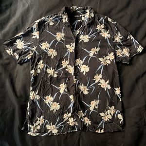 AllSaints Relaxed Fit Floral Shirt